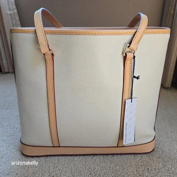 NWT Dooney & Bourke Whitney Tote Bone Leather - Picture 12 of 16